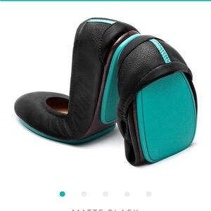 Tieks size 8 black matte good condition
